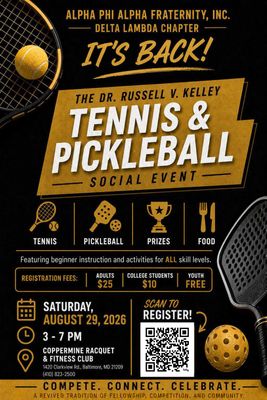 Dr. Russell V. Kelley Tennis & Pickleball Tournament