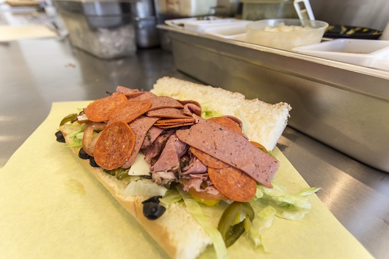 The Spicy Enticer- Pastrami, Pepperoni, Italian Sausage