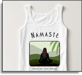 Namaste Yoga Girl T-Shirts & Tanks