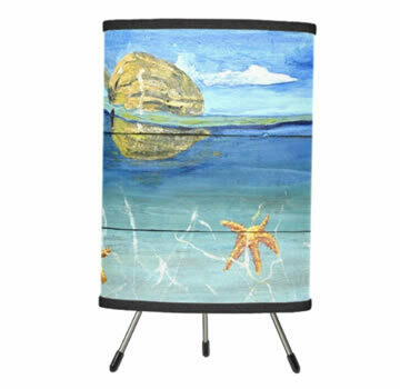 Starfish Beach Tripod Table Lamp