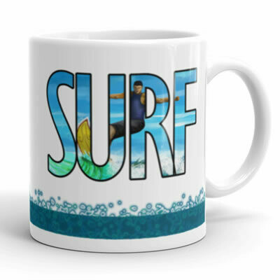Surfing Mug