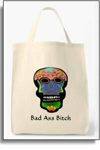 Bad Ass Bitch Grocery Tote