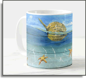 Starfish Beach Mug