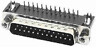 CONNETTORE DSUB 25 POLI M 90 GRADI Connettori D-Sub standard