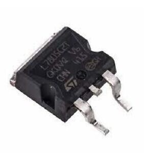 L7805CD2T-TR Regolatori di tensione lineari 5.0V 1.0A Positive D2PAK
