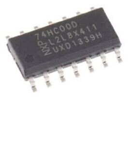 74HC00 Porte logiche Pb-F 74HC CMOS logic IC series SOIC Quad 2-Input NAND Gat