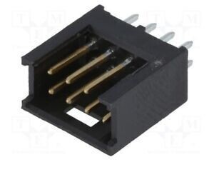 CONNETTORE 8 POLI  MASCHIO (4X2) AMPMODU MOD II; 2,54mm; THT