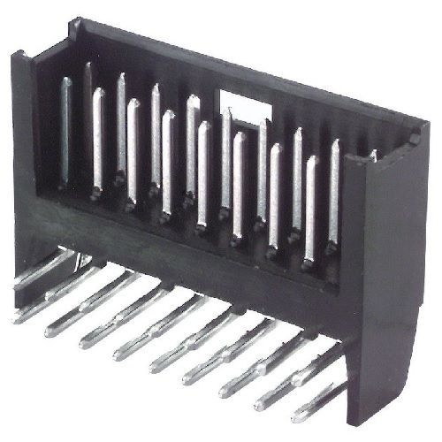 CONNETTORE 12X2 POLI MASCHIO 90° AMPMODU MOD II; 2,54mm; THT