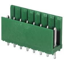 CONNETTORE 8 POLI  MASCHIO DIRITTO AMP MODU 1; p.3,96mm; THT - 280612-2
