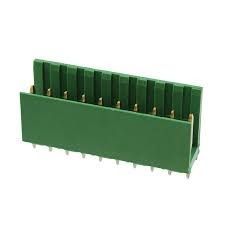 CONNETTORE 10 POLI  MASCHIO DIRITTO AMP MODU 1; p.3,96mm; THT - 280613-2