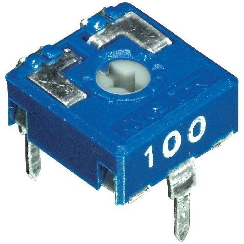 TRIMMER 1K MONOGIRO ACP REGOLAZIONE VERTICALE P.5 BLU - CA9PV10-1KA2020-SH