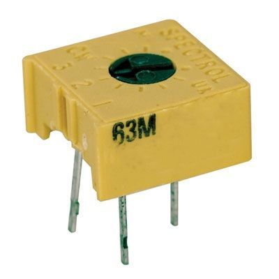 TRIMMER CERMET 10K MONOGIRO SPECTROL REGOLAZIONE VERTICALE - 63M103