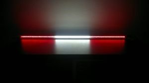 Bandiera a led AUSTRIA lunghezza 90cm.