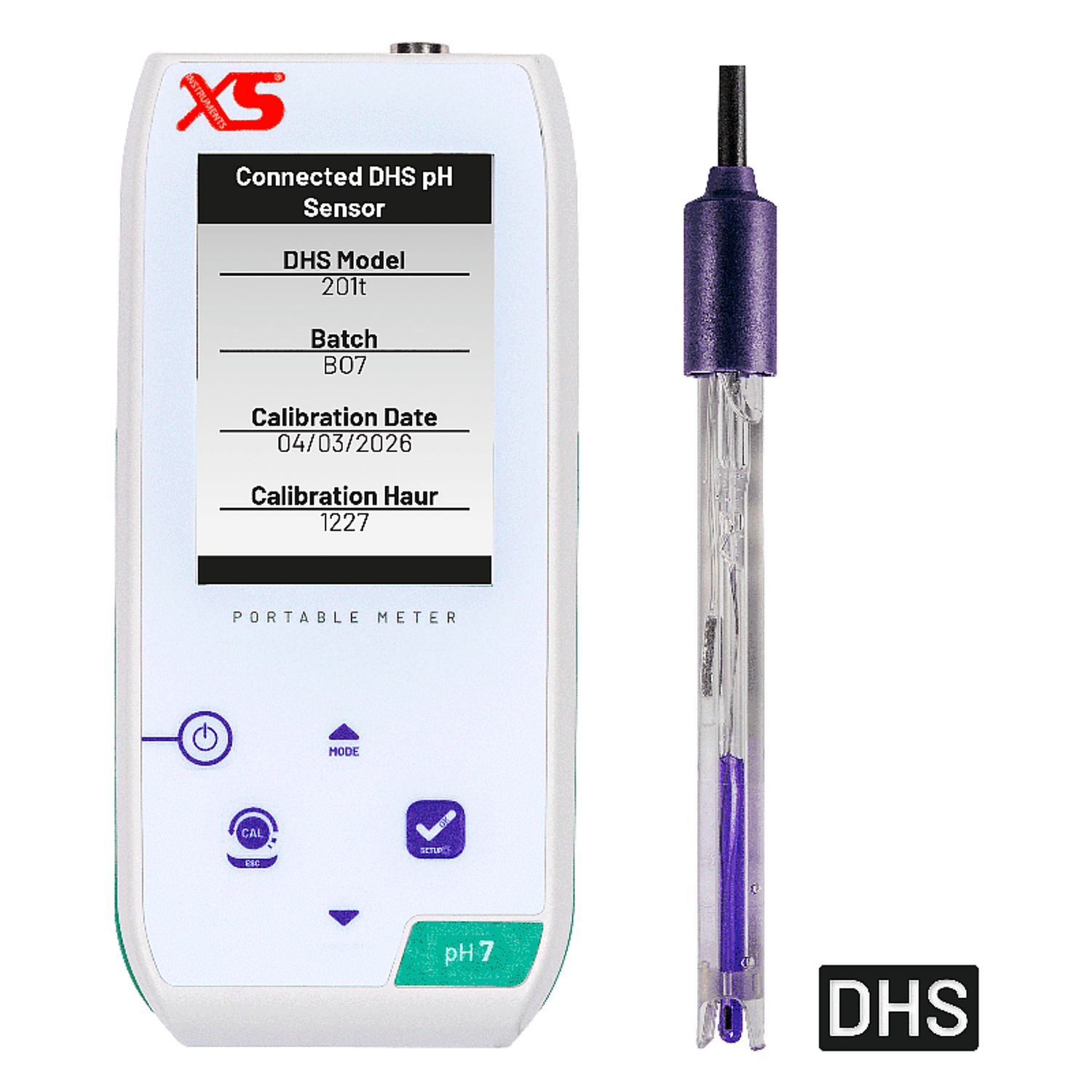 XS pH7 NEX | pHmetro portatile