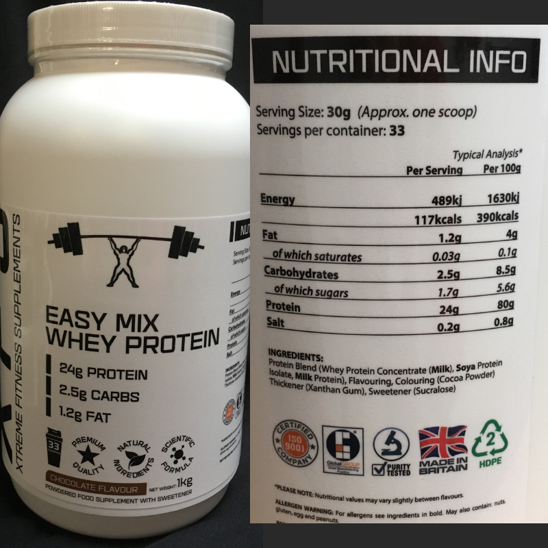 Easy Mix Whey Protein - Chocolate