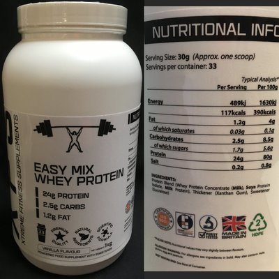 Easy Mix Whey Protein - Vanilla