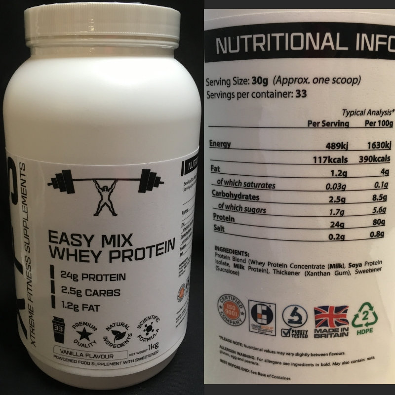 Easy Mix Whey Protein - Vanilla