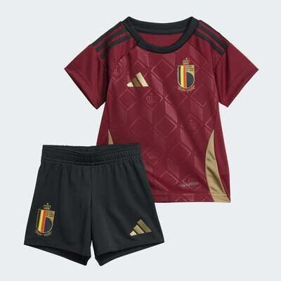 Adidas België Set Home Shirt EK 2024 Baby