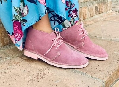 Ladies vellies- Suede Leather