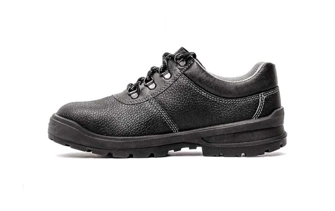 SUPER MEN&#39;S LEATHER SAFETY SHOE