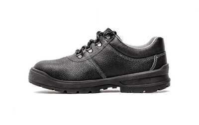 SUPER MEN&#39;S LEATHER SAFETY SHOE