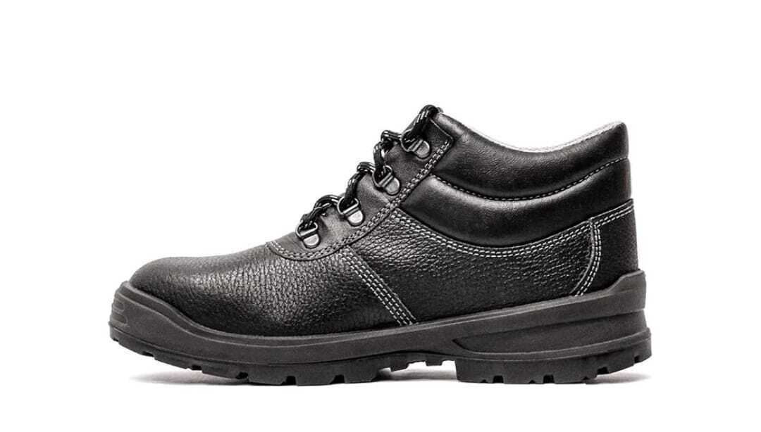 AWESOME MEN&#39;S LEATHER SAFETY BOOT