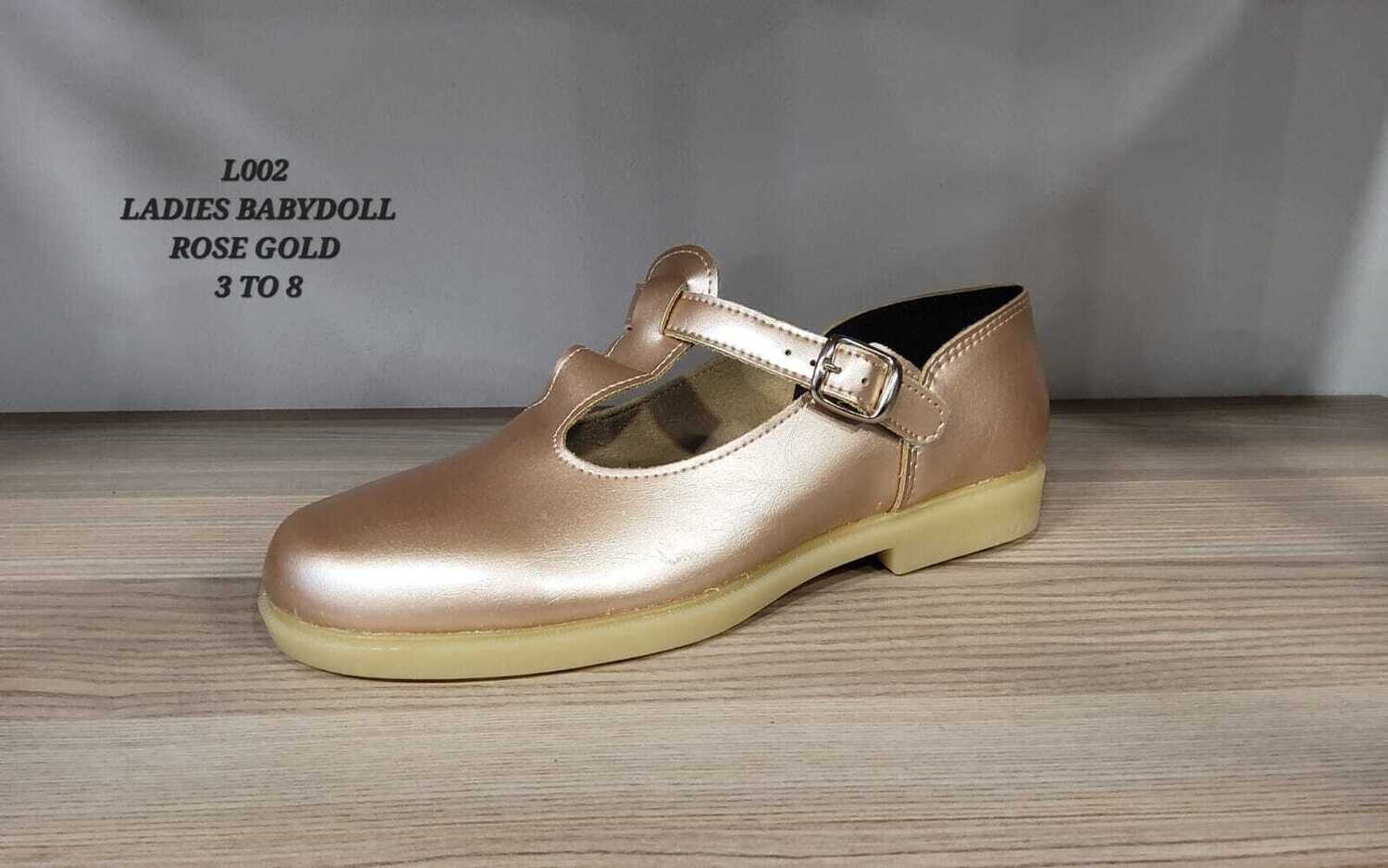 school babydoll, colour: gold