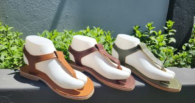 SunStep Leather Sandles