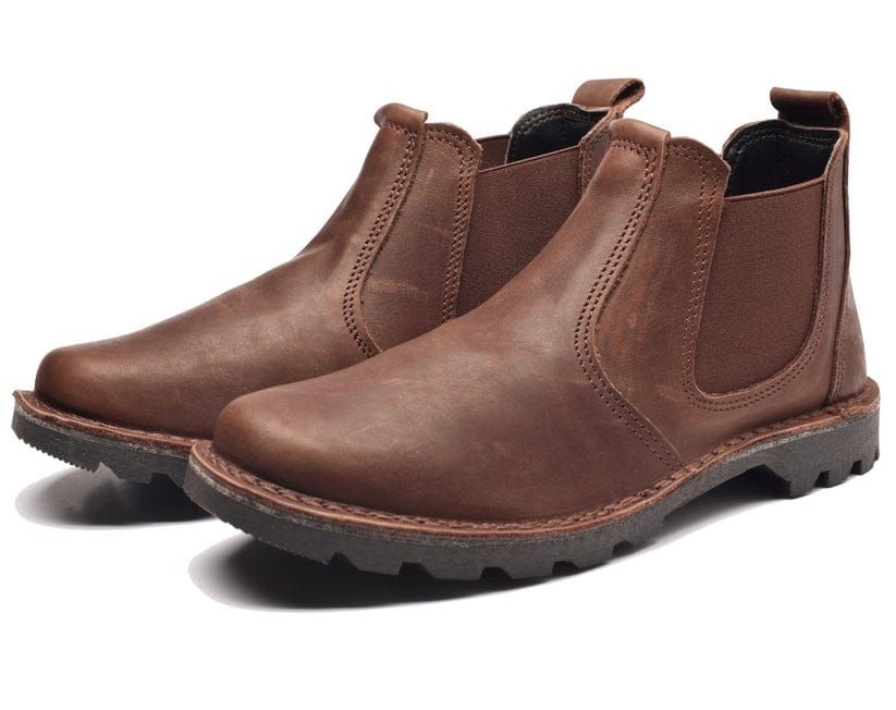 Mens Leather Vellies
