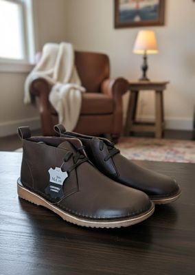 GENUINE LEATHER MENS VELLIES