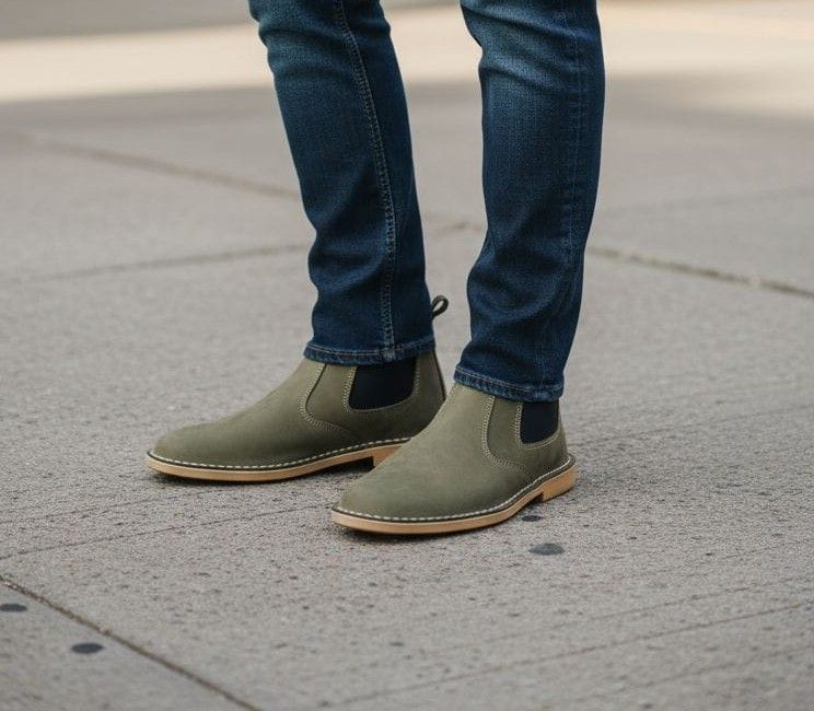 Mens Leather Footwear 