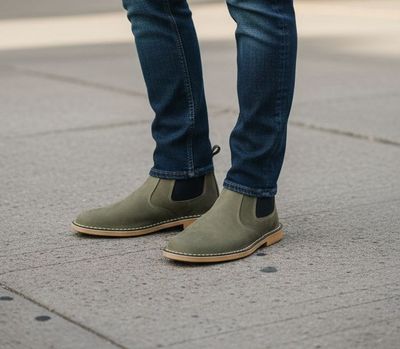 Mens Leather Footwear 