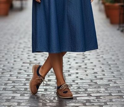 Ladies Vellies- Heart 