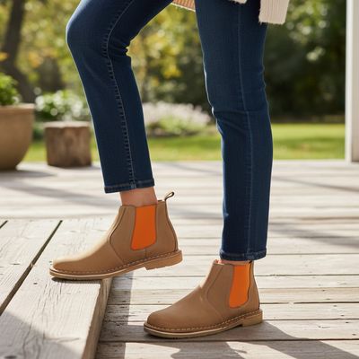 Ladies Blossom Gusset Boot