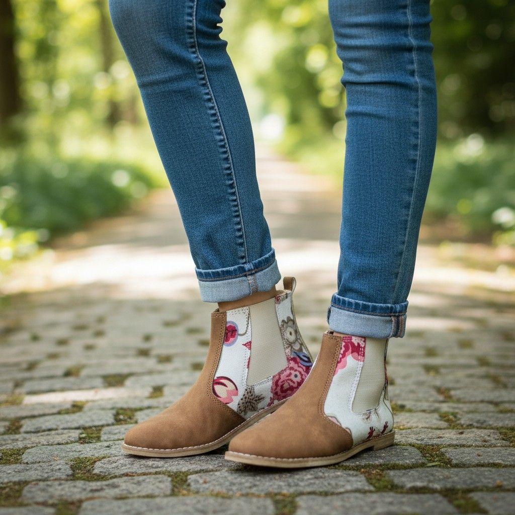 Ladies Nubuck Boot -Printer