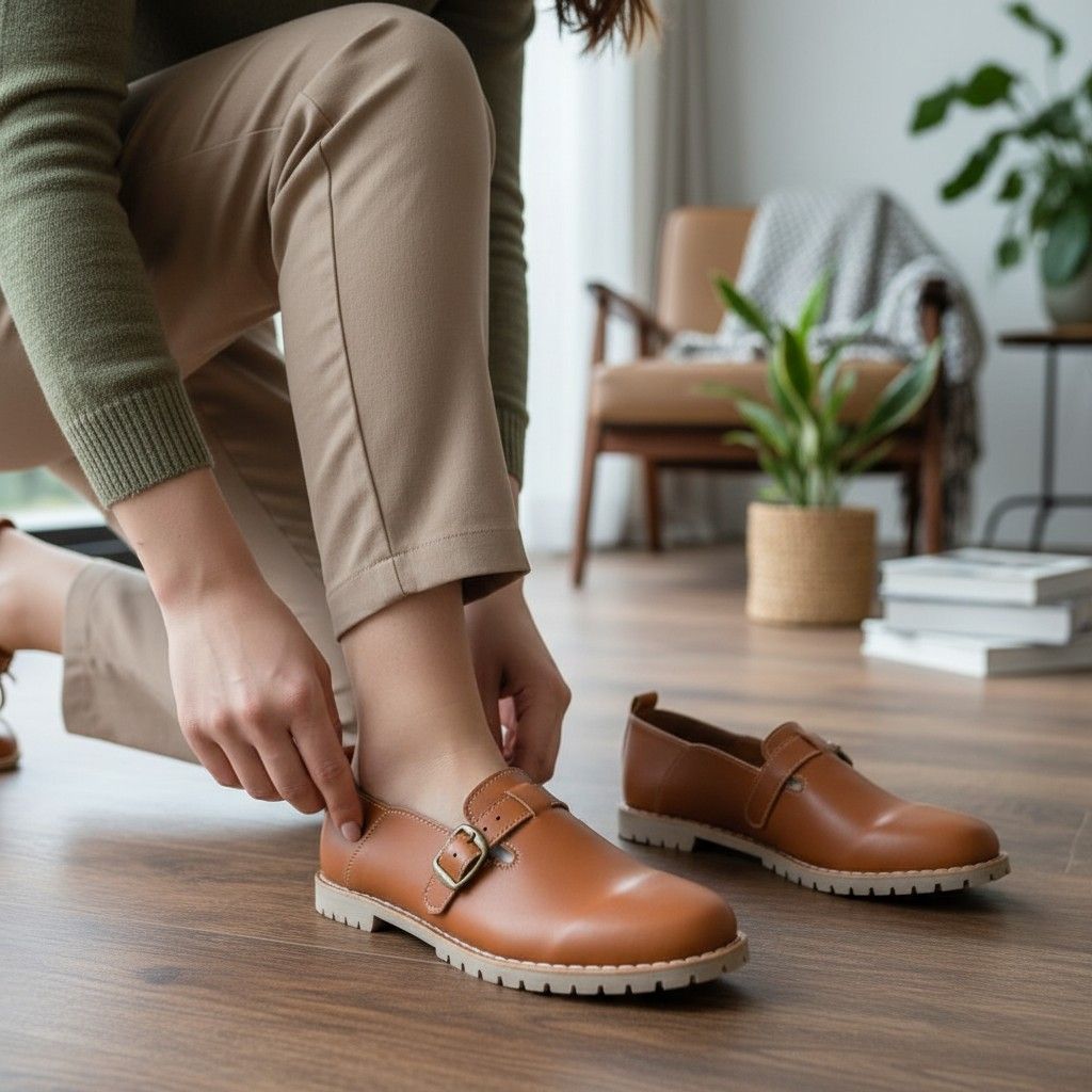 Ladies Buckle Vellie