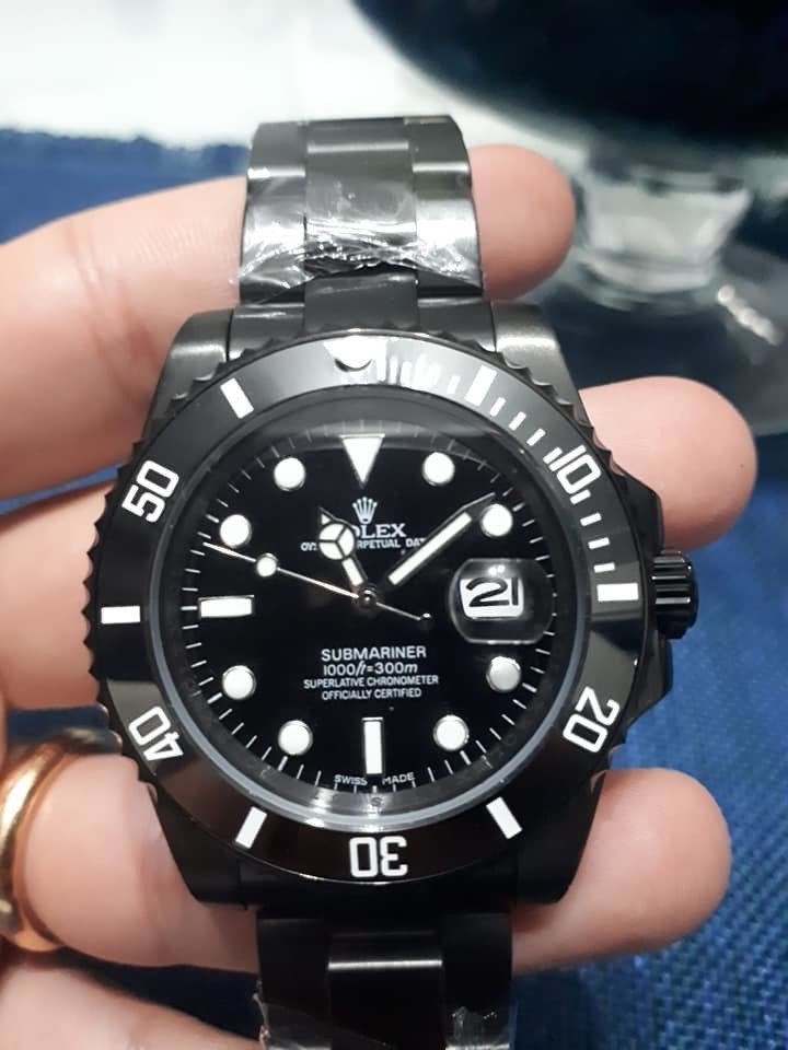 Rolex replica submariner blaken PVD