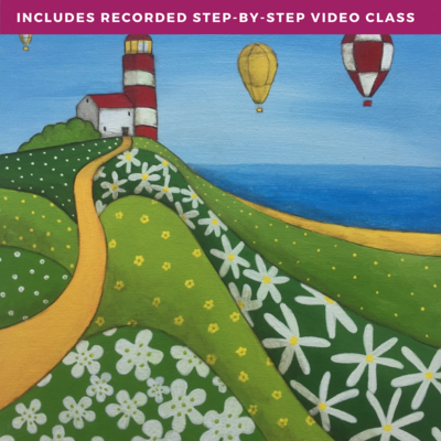Oh I Do Like To Be Beside The Seaside by Tuesday Houston including recorded step-by-step video class