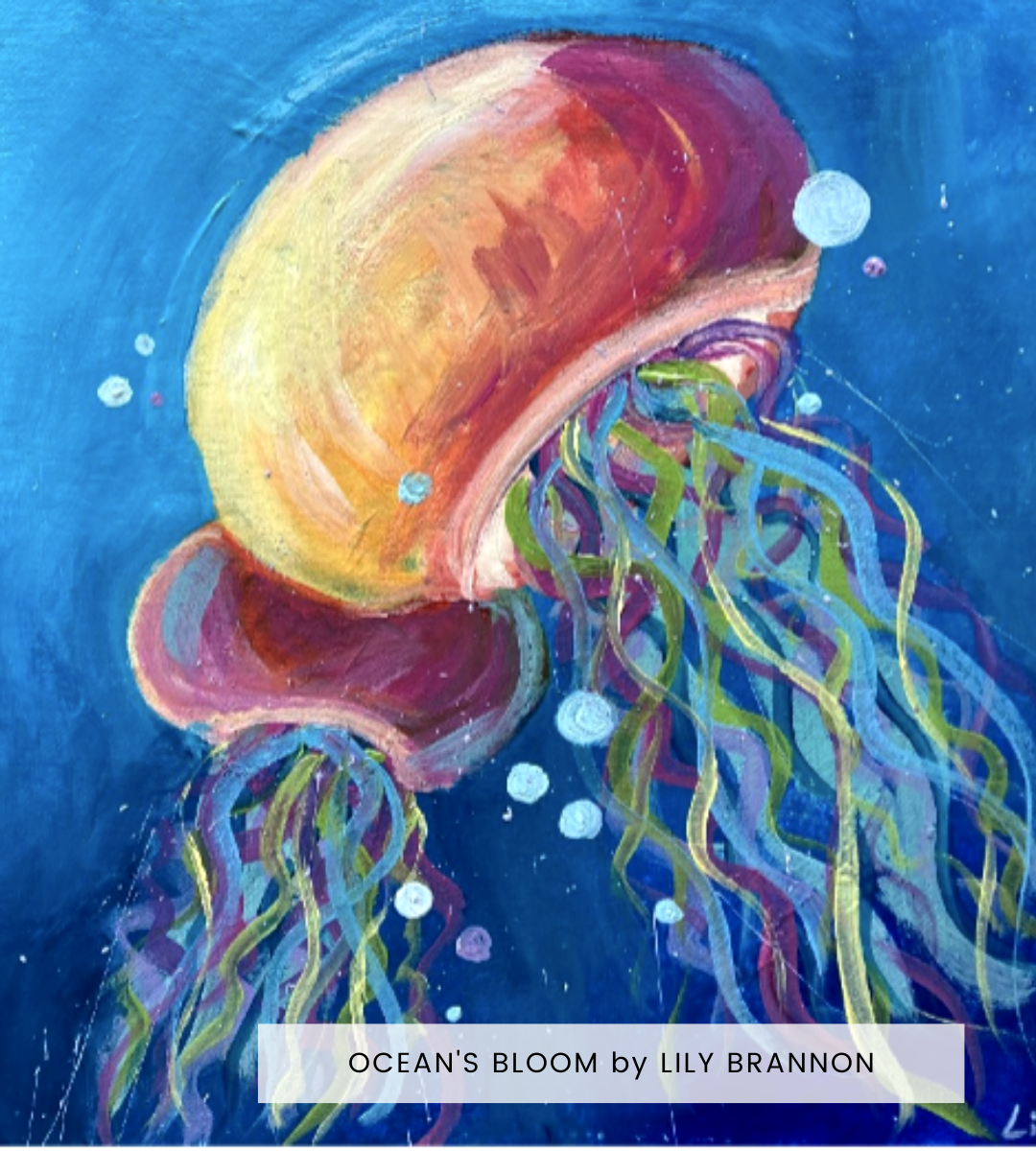 Ocean's Bloom by Lily Brannon | Paint Kit