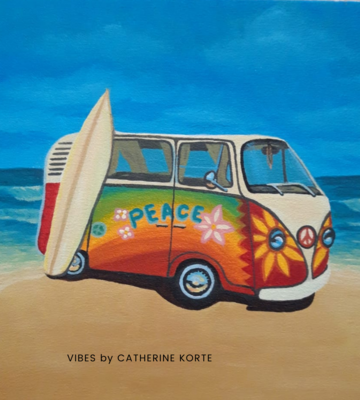 Vibes by Catherine Korte | Paint Kit