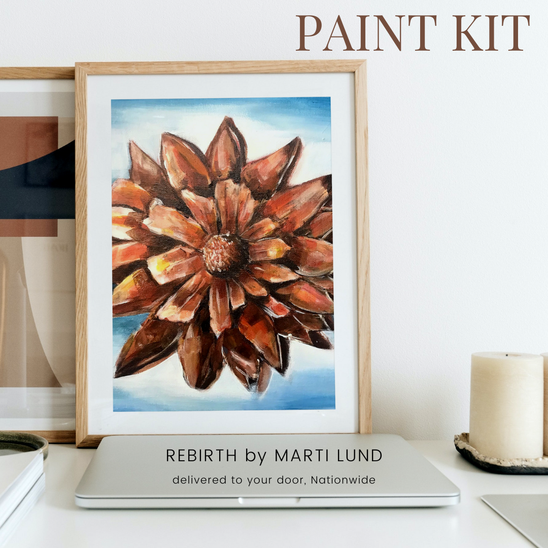 Rebirth by Marti Lund | Paint Kit