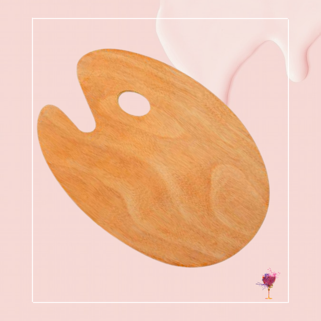 Medium Kidney Wooden Palette