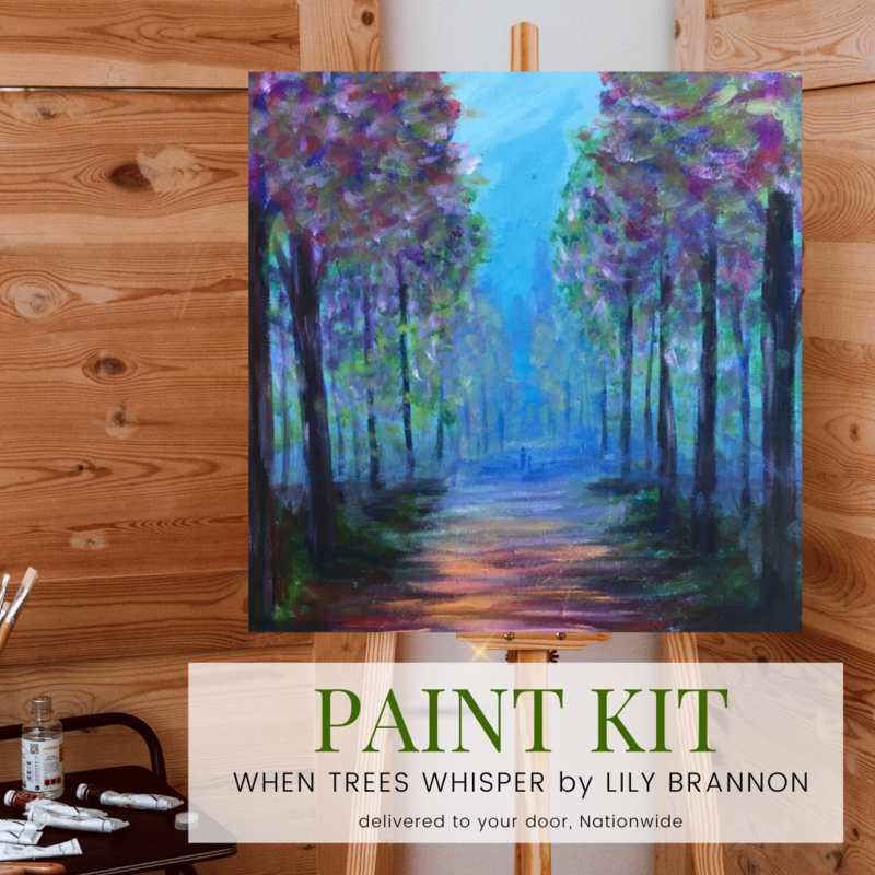 When Tree&#39;s Whisper by Lily Brannon | Paint Kit