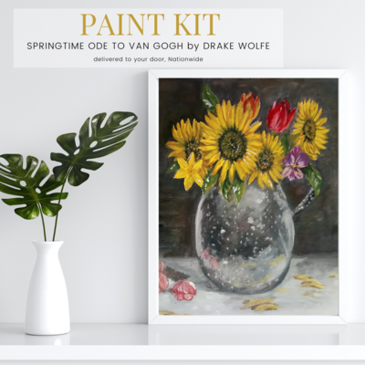 Springtime Ode to Van Gogh by Drake Wolfe | Paint Kit
