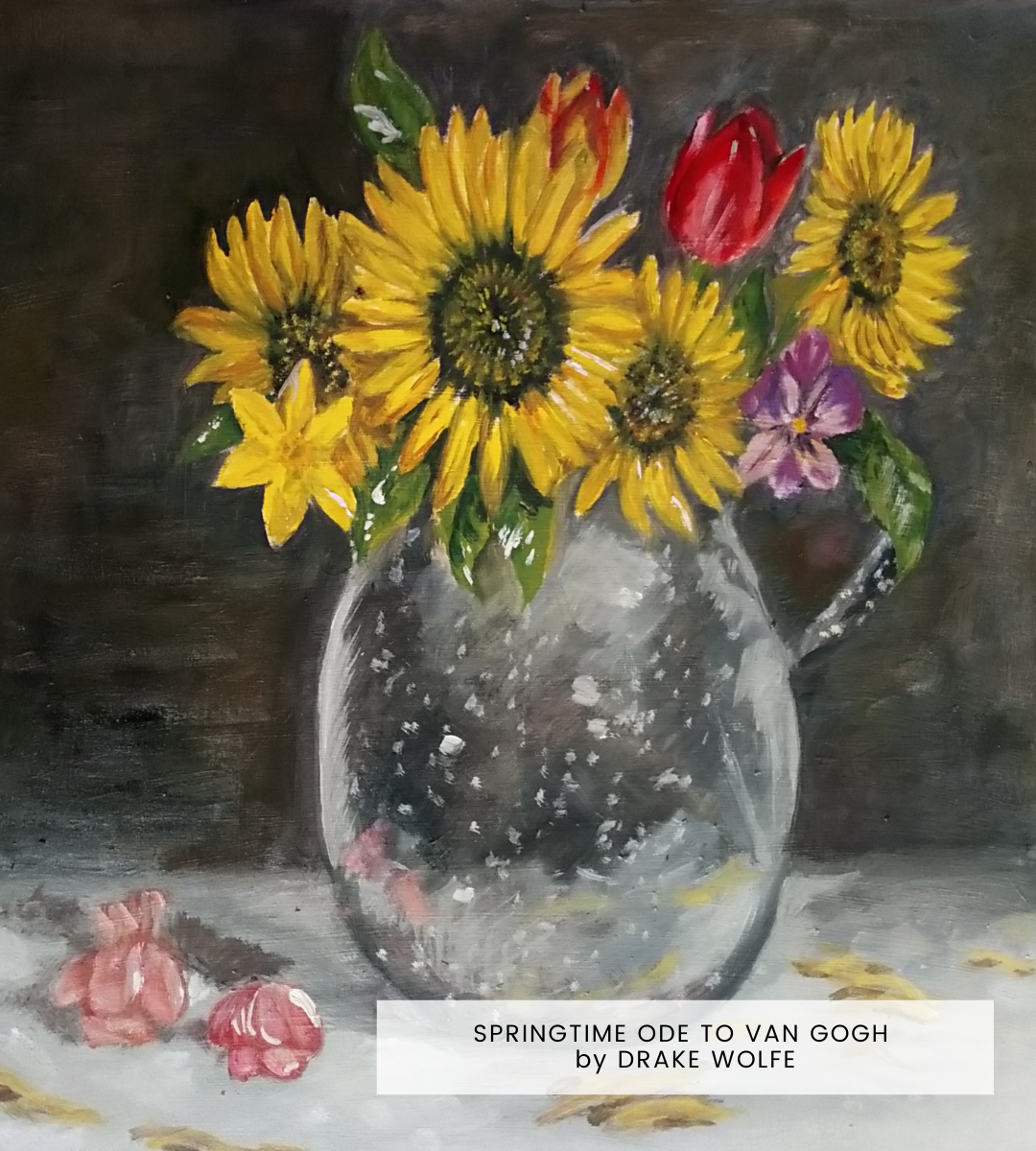 Springtime Ode to Van Gogh by Drake Wolfe | Paint Kit