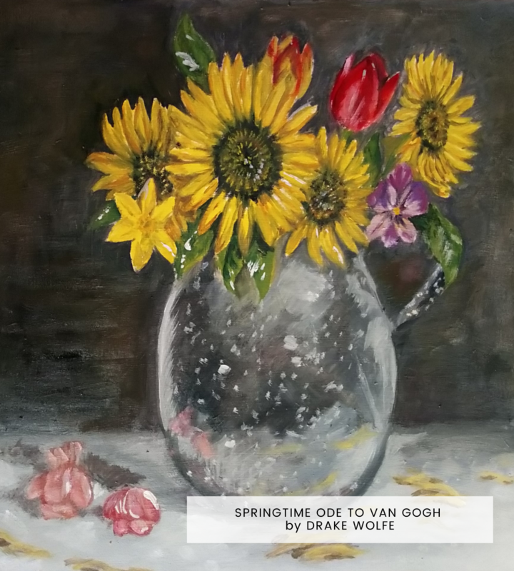 Springtime Ode to Van Gogh by Drake Wolfe | Paint Kit
