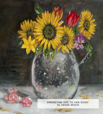 Springtime Ode to Van Gogh by Drake Wolfe | Paint Kit