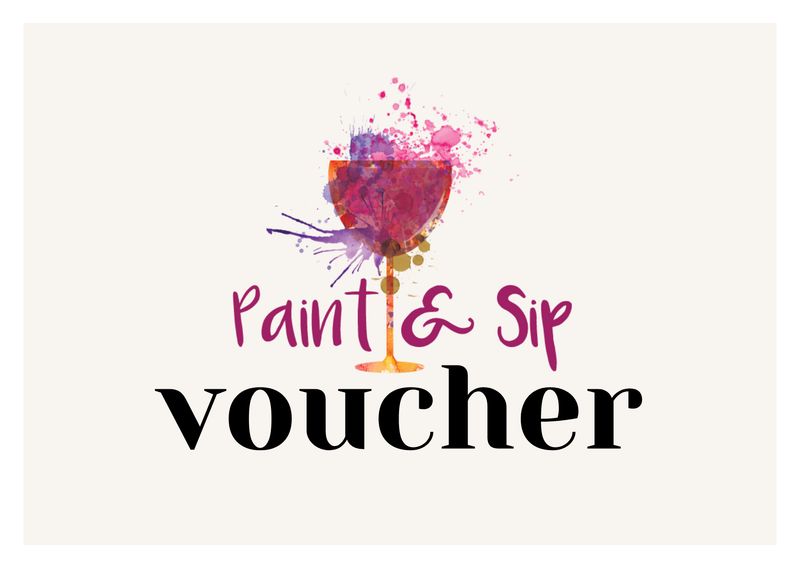 Paint &amp; Sip Gift Voucher | The Gift That Keeps On Giving