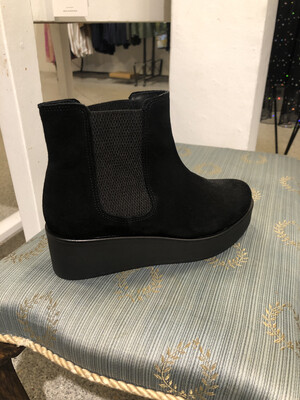 Støvle med plateau Black Amust Støvle med plateau Black Amust