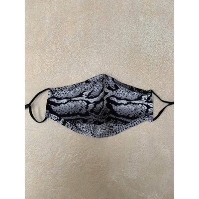 Stofmundbind grey snake ThreeM Stofmundbind grey snake ThreeM